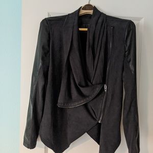 Blank NYC Women's Faux Leather Jacket (worn once)